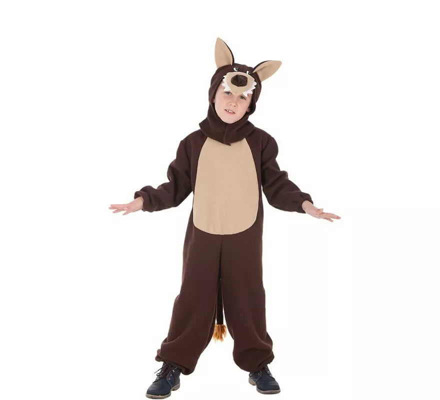 Translation missing: es.Disfraz de Lobo de Peluche para niño