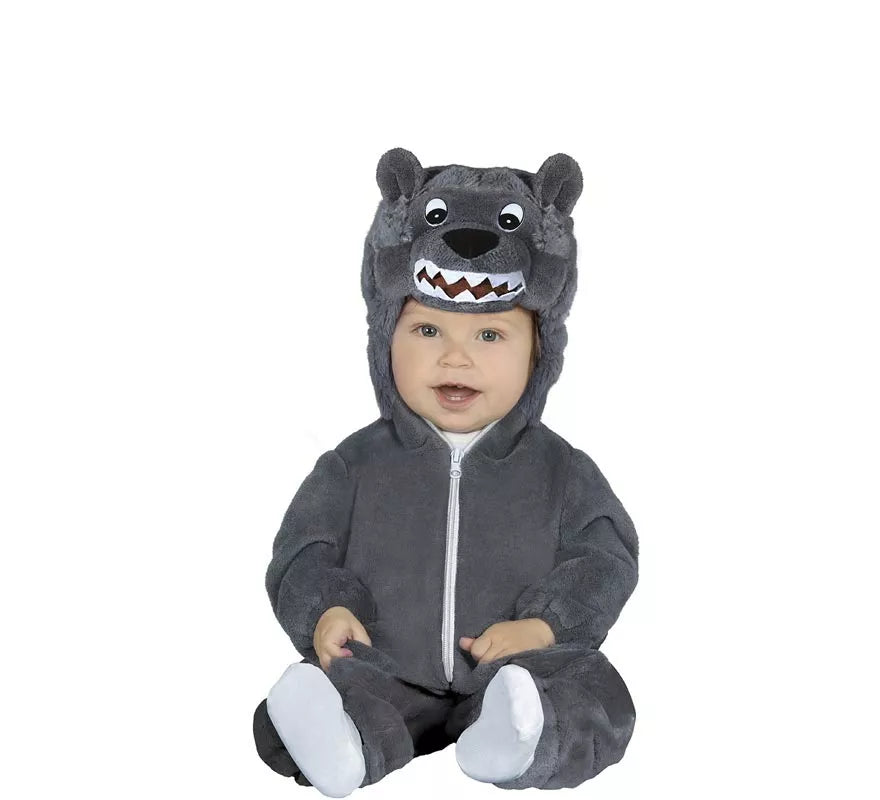 Disfraz de Lobo gris Baby para bebés