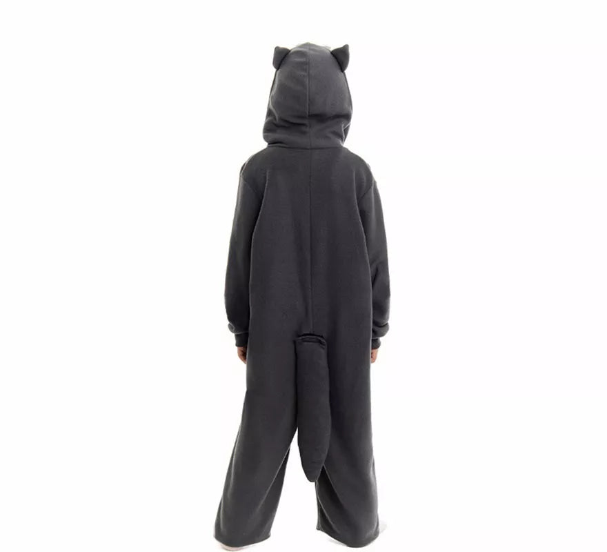 Disfraz de Lobo Gris para niños