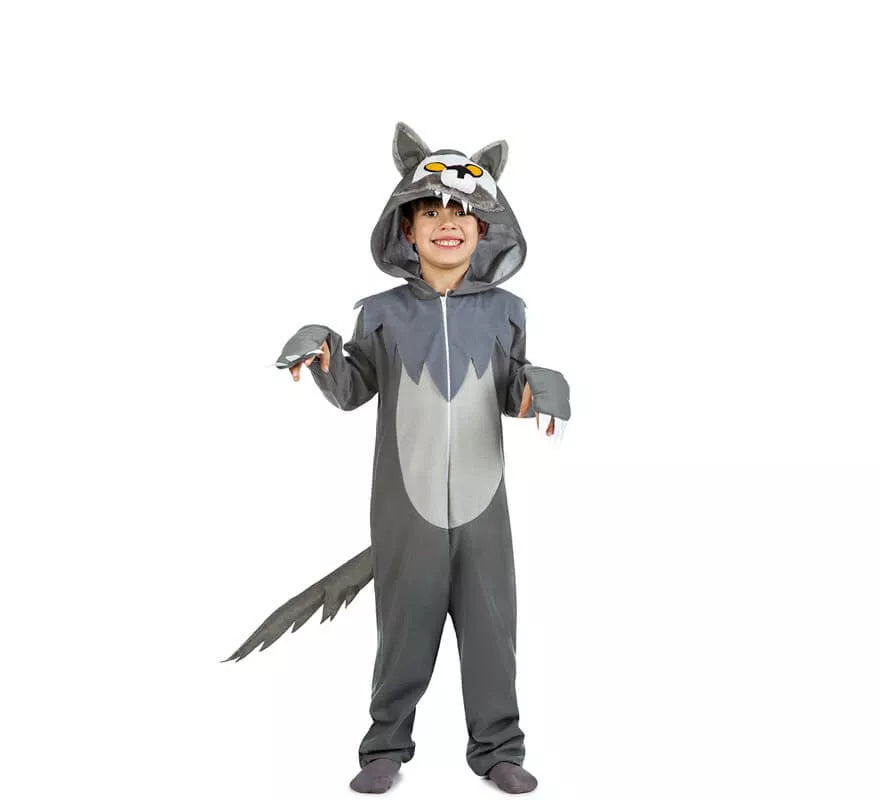 Translation missing: es.Disfraz de Lobo gris para niños