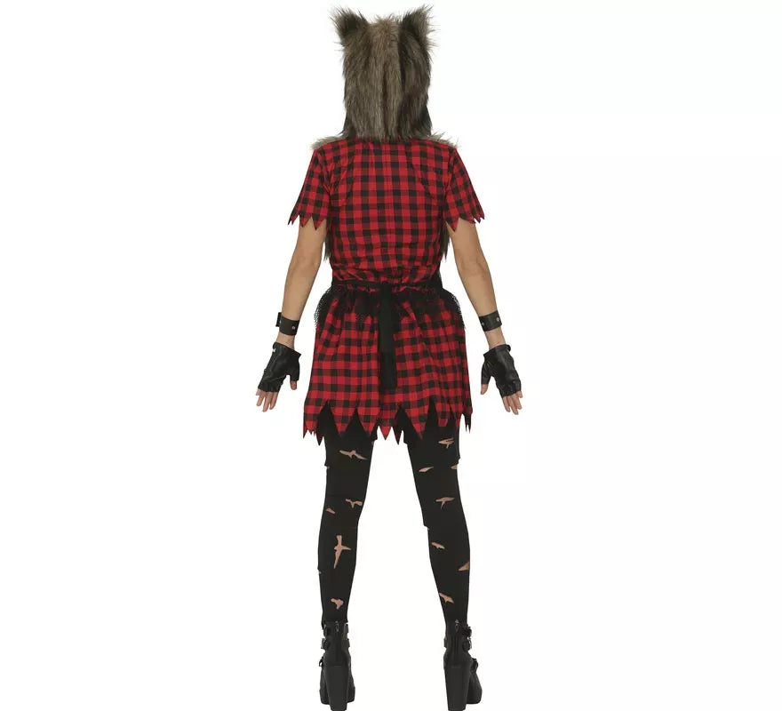 Translation missing: es.Disfraz de Lobo Rebelde para mujer