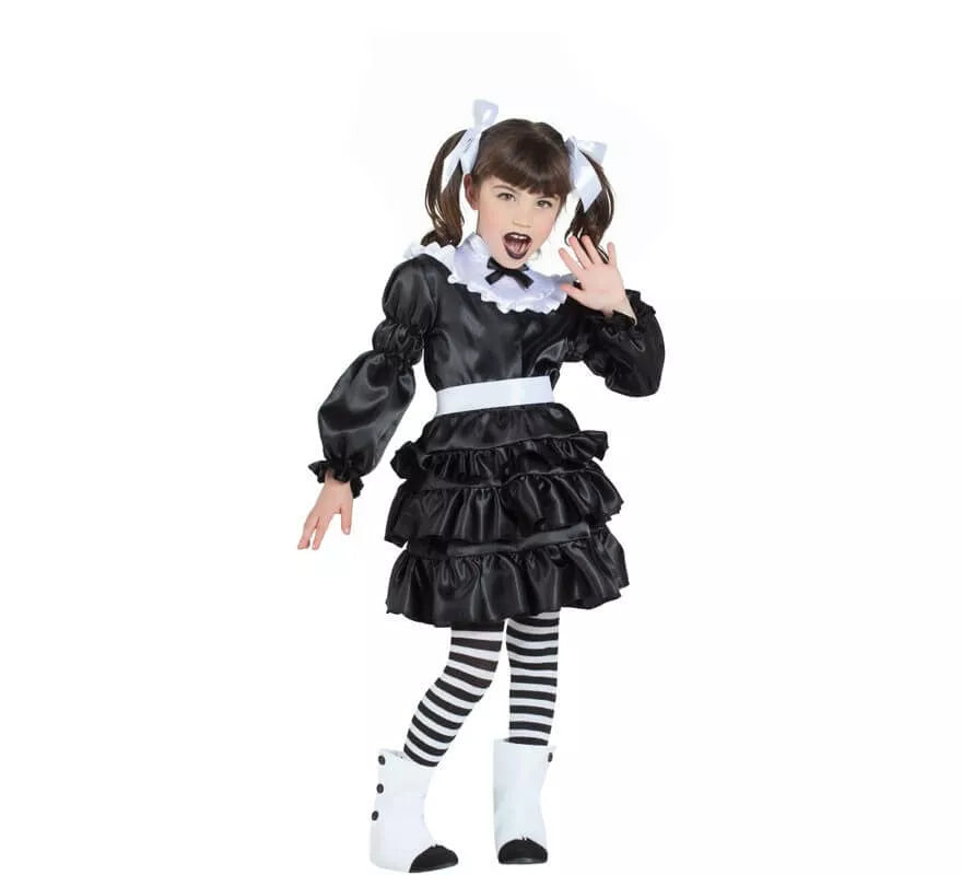 Translation missing: es.Disfraz de Lolita Gótica para niña