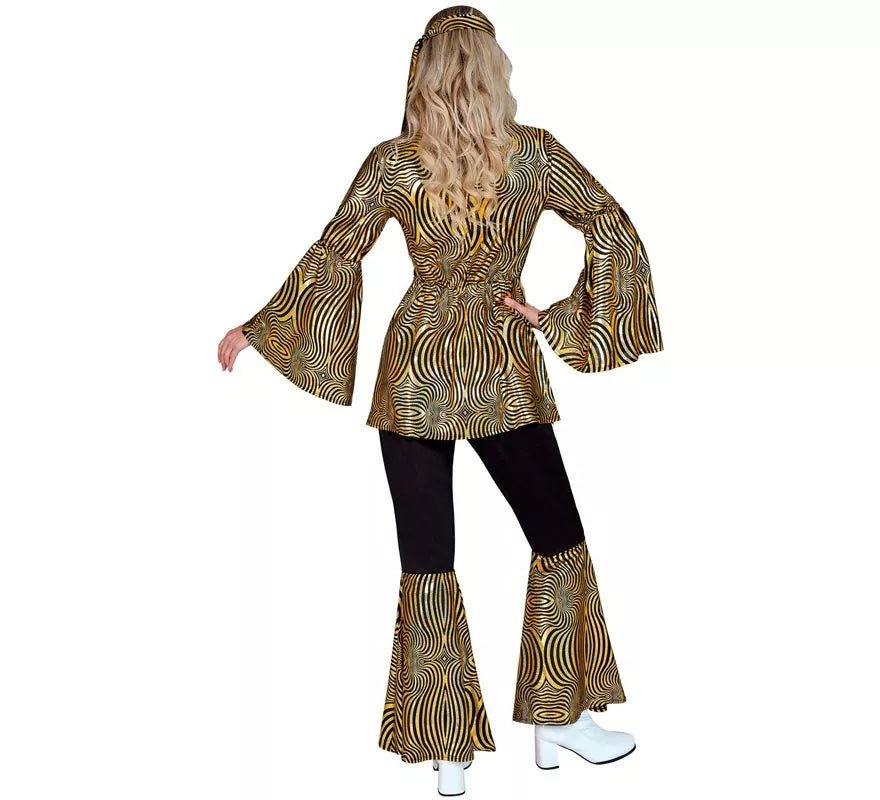 Translation missing: es.Disfraz de los años 70 Disco Olas doradas para mujer