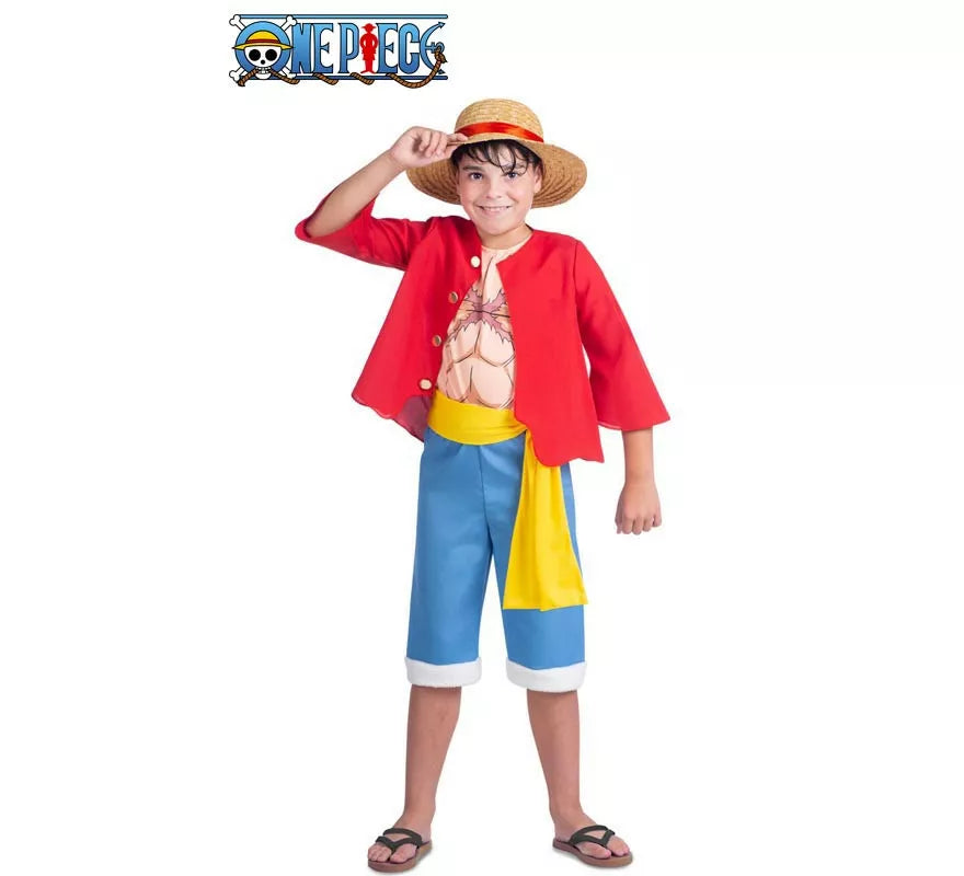 Translation missing: es.Disfraz de Luffy de One Piece para niño