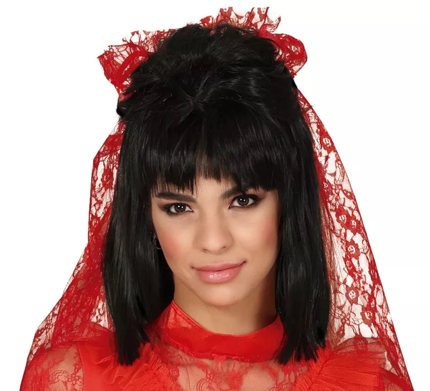 Translation missing: es.Disfraz de Lydia Novia roja para mujer