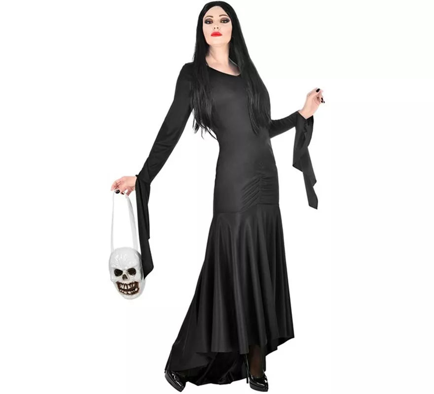 Translation missing: es.Disfraz de Madre Tenebrosa con Bolsa Calavera para mujer