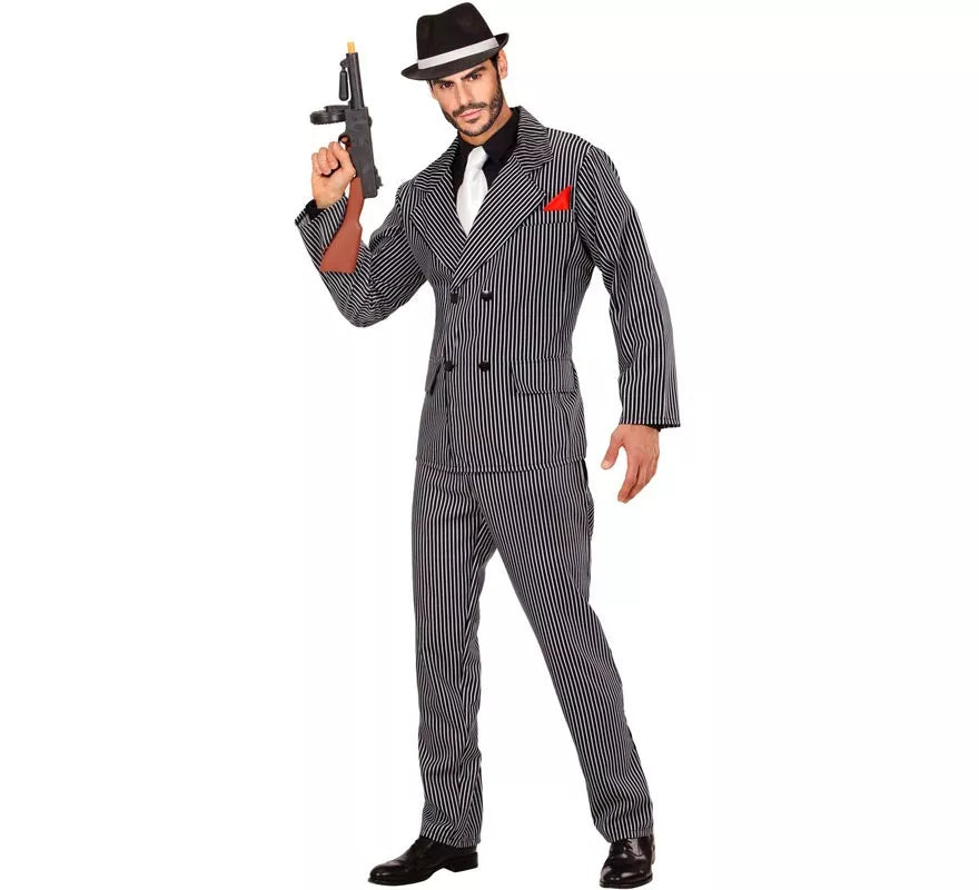 Translation missing: es.Disfraz de Mafioso en traje elegante para hombre