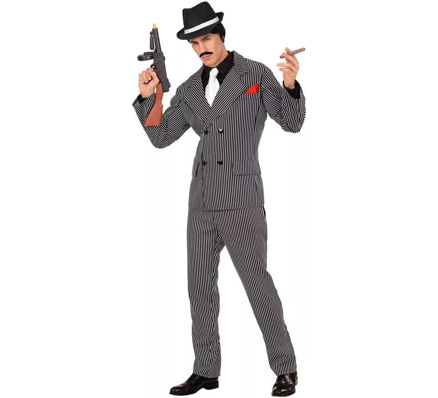 Translation missing: es.Disfraz de Mafioso en traje elegante para hombre