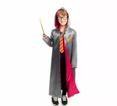 Disfraz de Mago Colegial rojo para niño