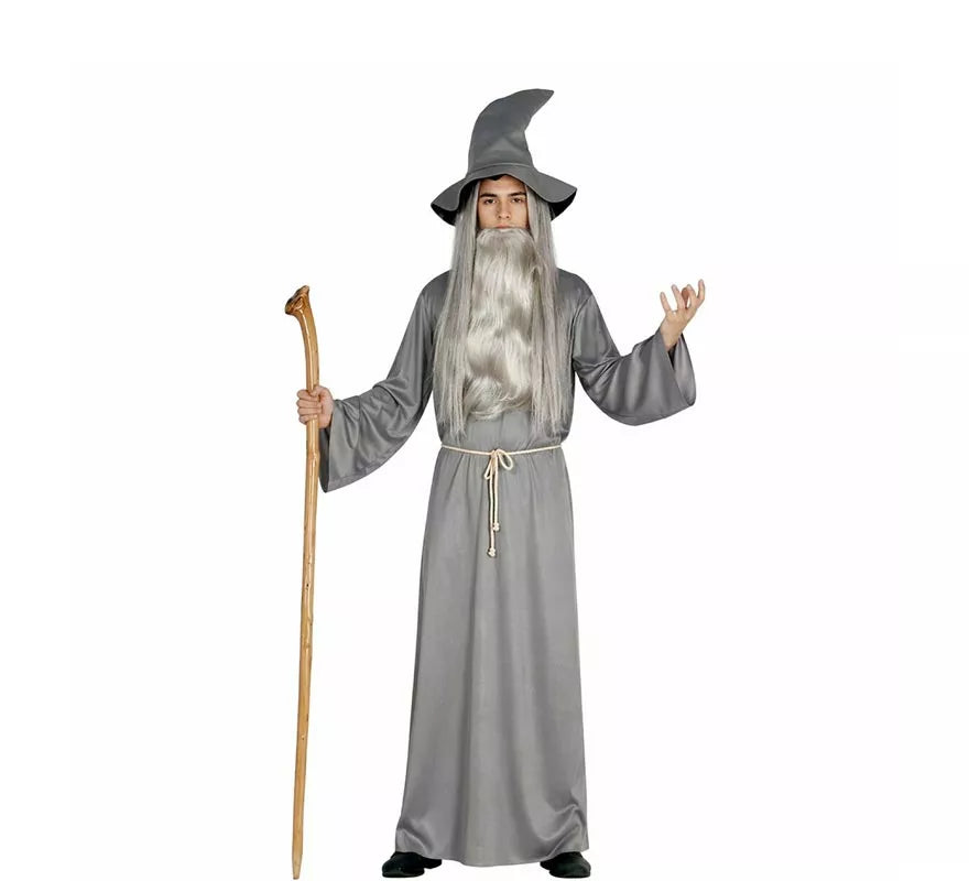 Translation missing: es.Disfraz de Mago Gandalf el gris para hombre