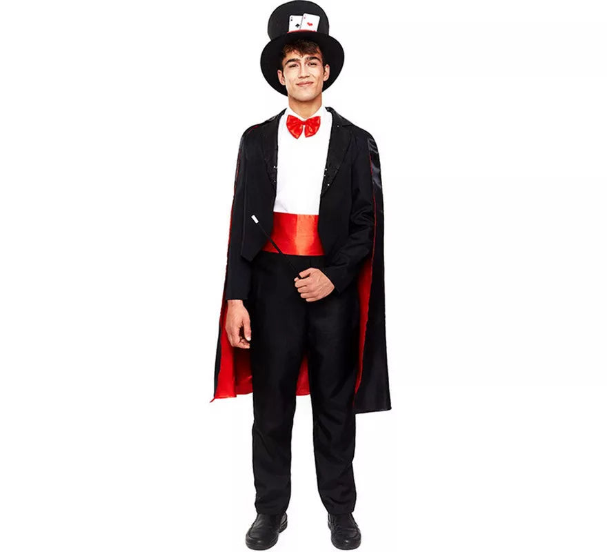 Translation missing: es.Disfraz de Mago Profesional Elegante para hombre