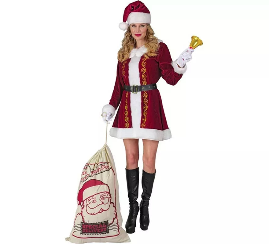 Disfraz de Mamá Noel Elegante para mujer