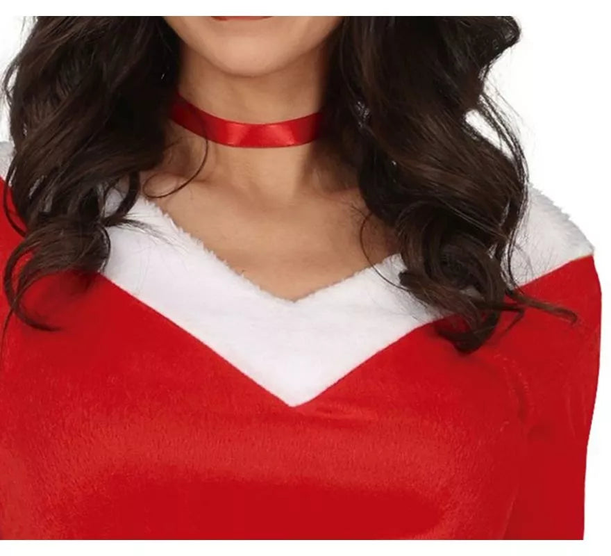 Translation missing: es.Disfraz de Mamá Noel en vestido largo para mujer