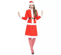 Disfraz de Mamá Noel o Miss Santa Claus para mujer