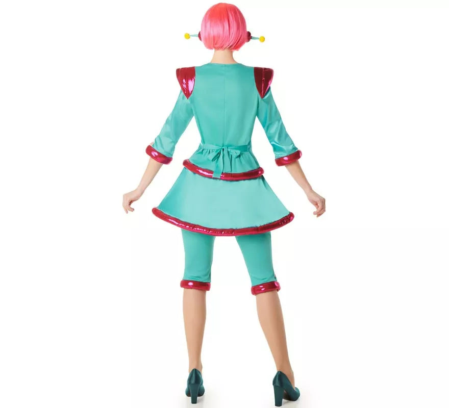 Translation missing: es.Disfraz de Marciana Espacial para mujer