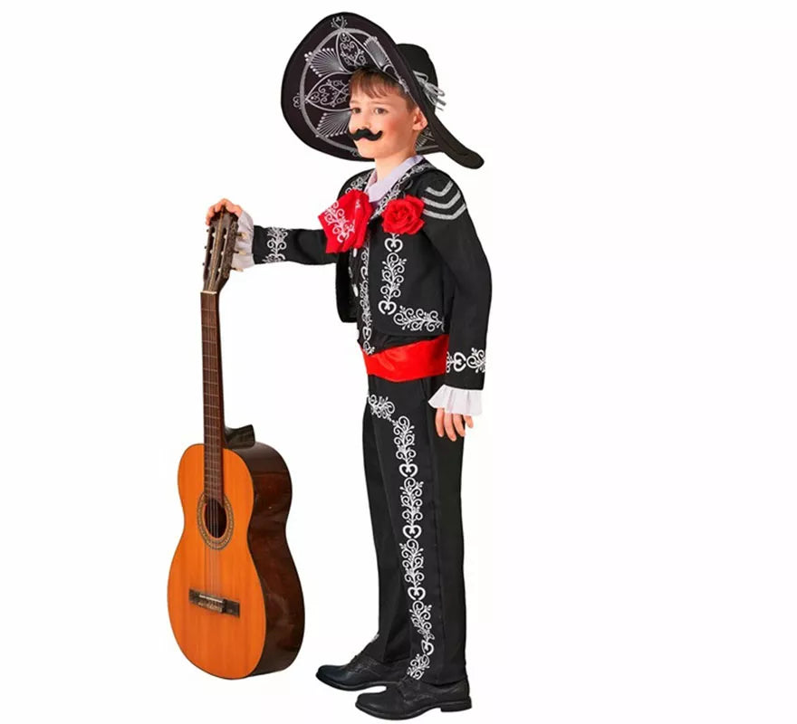 Translation missing: es.Disfraz de Mariachi Día de los Muertos para niños