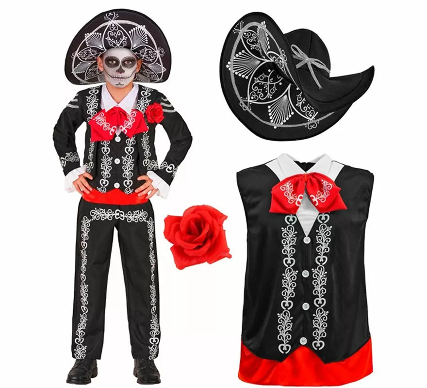 Translation missing: es.Disfraz de Mariachi Día de los Muertos para niños