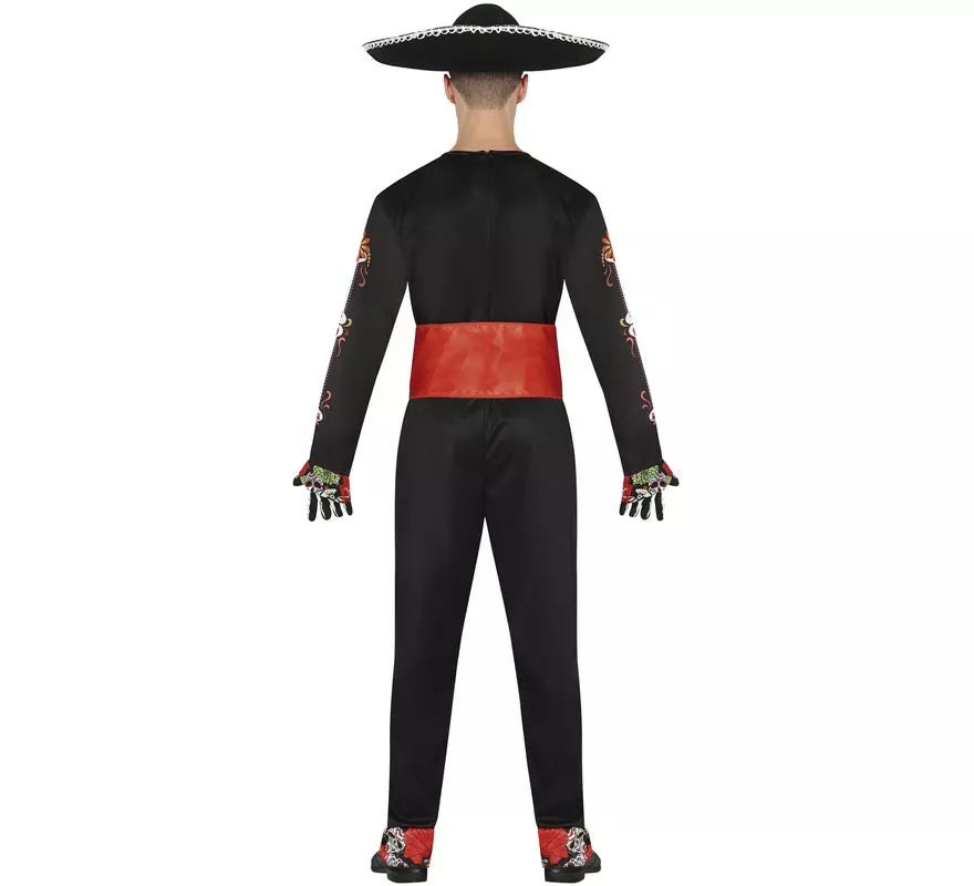 Translation missing: es.Disfraz de Mariachi Esqueleto para hombre