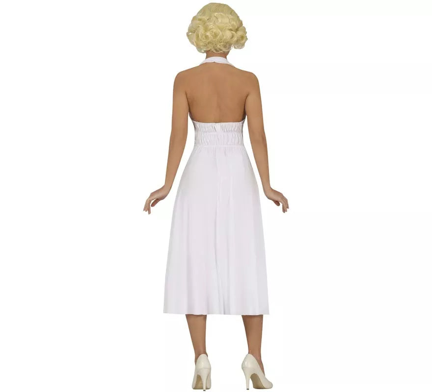 Translation missing: es.Disfraz de Marilyn Monroe Vestido blanco para mujer