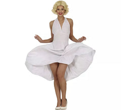 Disfraz de Marilyn Monroe Vestido blanco para mujer
