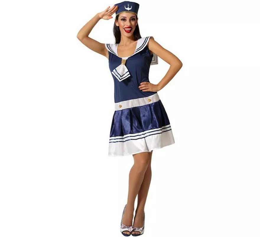 Disfraz de Marinera Azul para mujer