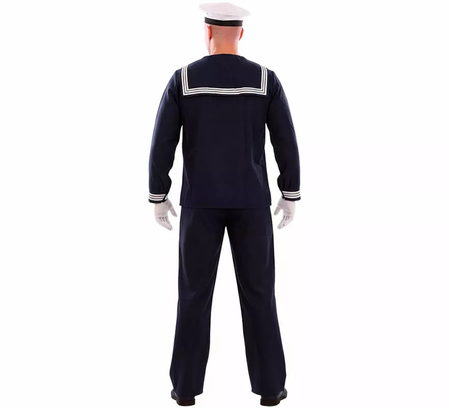 Disfraz de Marinero azul para hombre