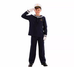 Disfraz de Marinero azul para niño