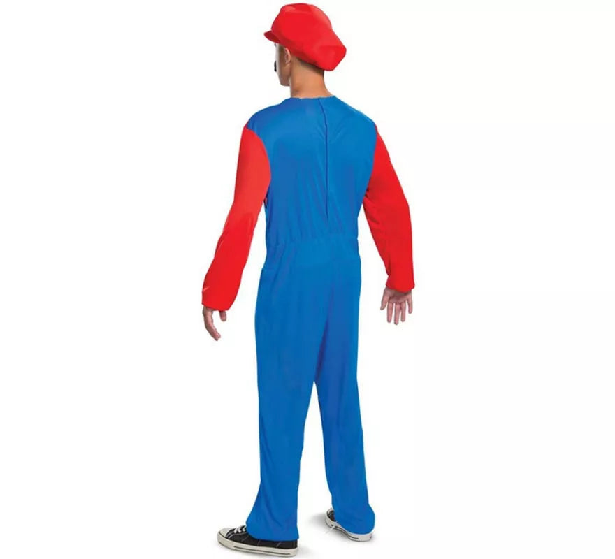 Translation missing: es.Disfraz de Mario Nintendo Super Mario Brothers clásico para hombre