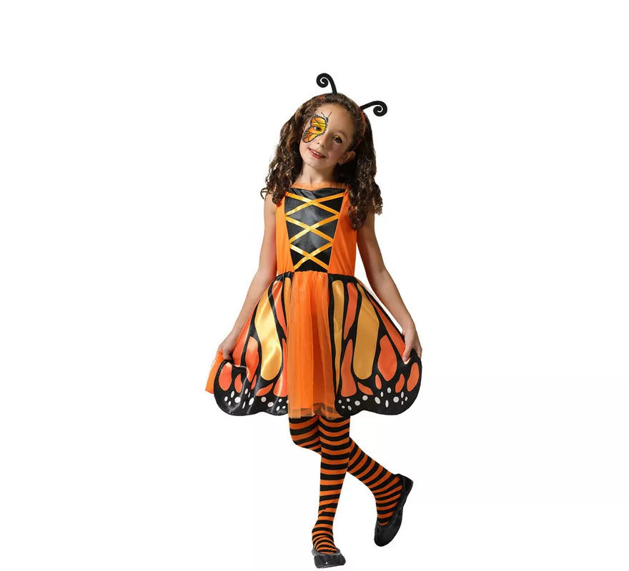 Translation missing: es.Disfraz de Mariposa Monarca para niña