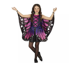 Disfraz de Mariposa morada para niña