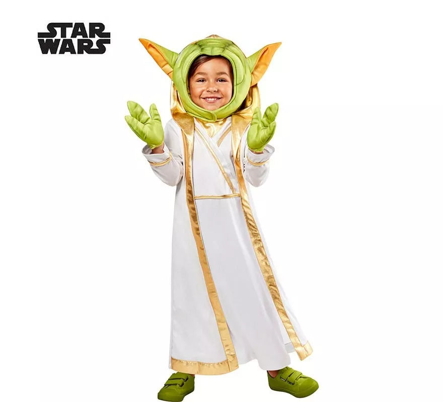 Translation missing: es.Disfraz de Master Yoda Young Jedi star wars deluxe para niños