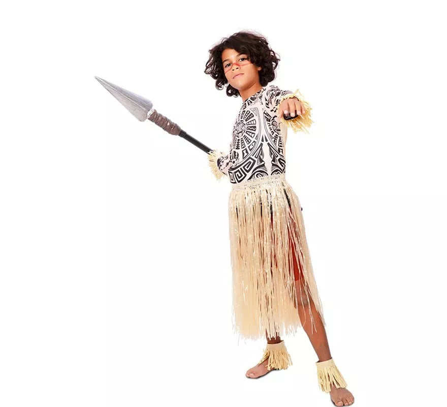 Translation missing: es.Disfraz de Maui hawaiano semidiós para niño