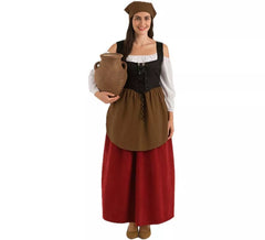 Disfraz de Mesonera Medieval para mujer