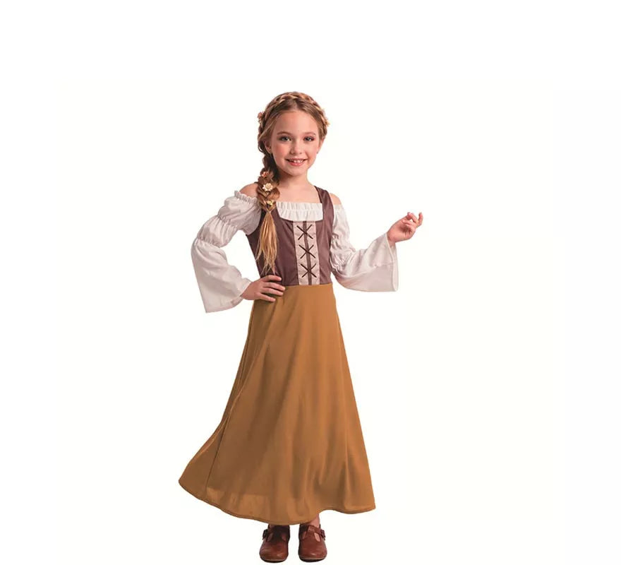 Translation missing: es.Disfraz de Mesonera Medieval para niña