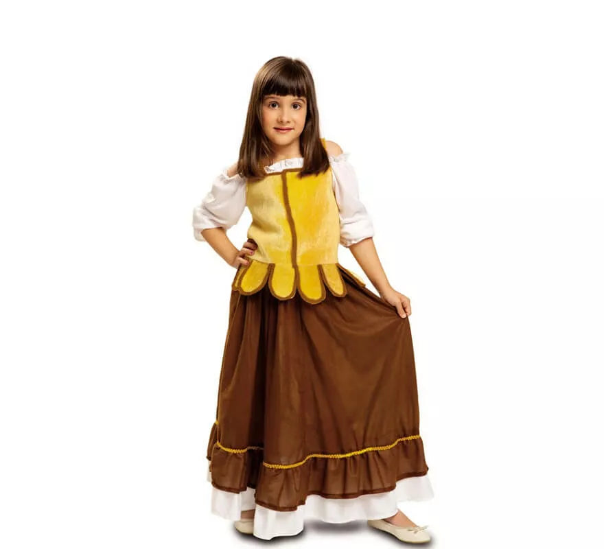 Translation missing: es.Disfraz de Mesonera Medieval para Niña