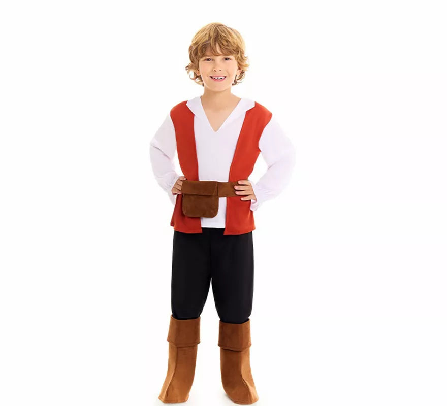 Translation missing: es.Disfraz de Mesonero Medieval para niño