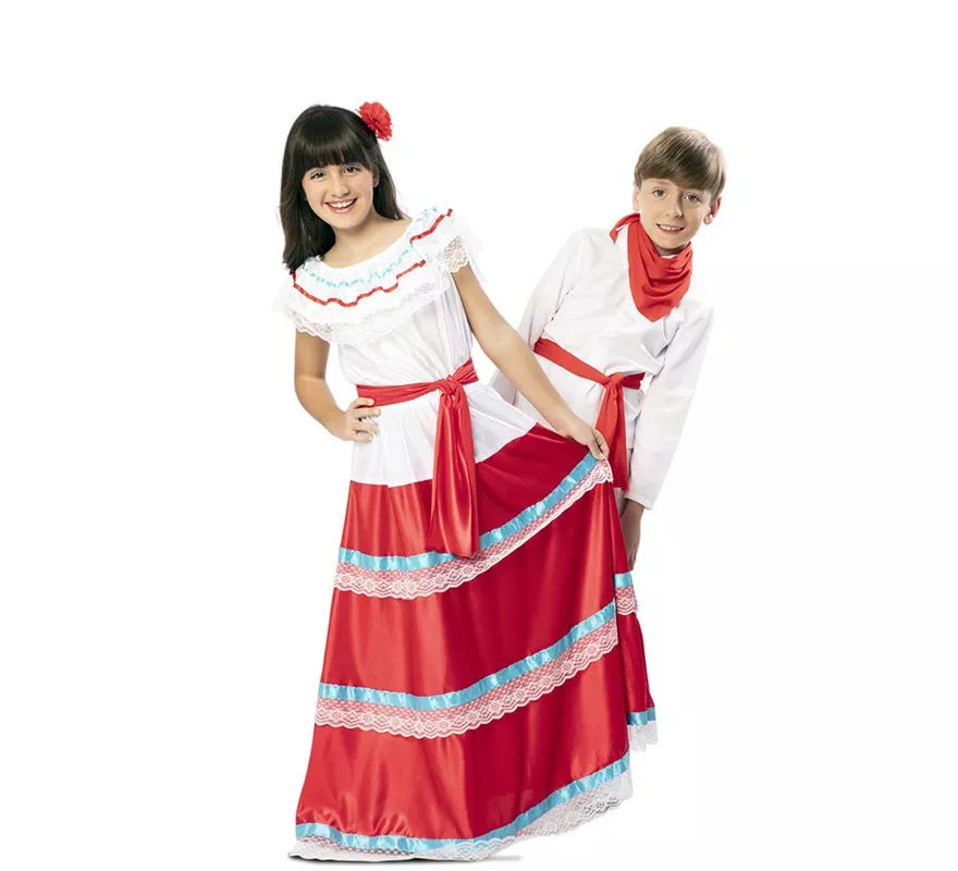 Disfraz de Mexicana para niña