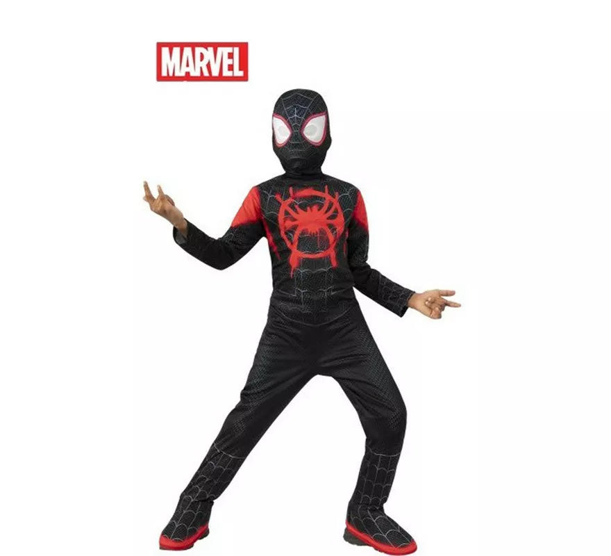Translation missing: es.Disfraz de Miles Morales Spiderman Into the Spider Verse para niño