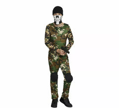 Disfraz de Militar de Camuflaje para adolescente
