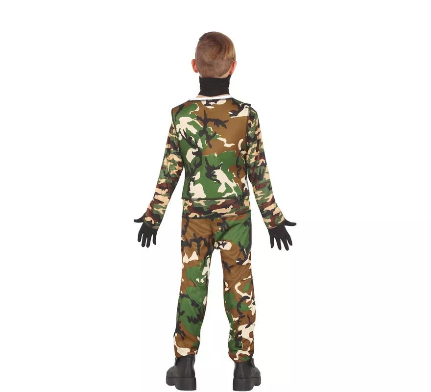 Translation missing: es.Disfraz de Militar de Élite para niños