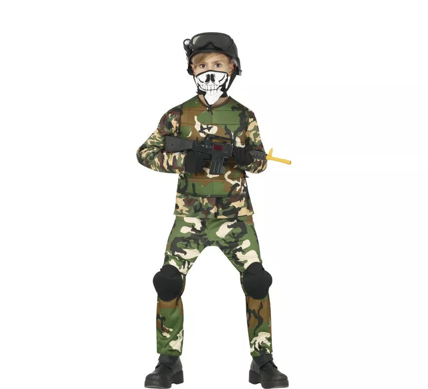 Translation missing: es.Disfraz de Militar de Élite para niños