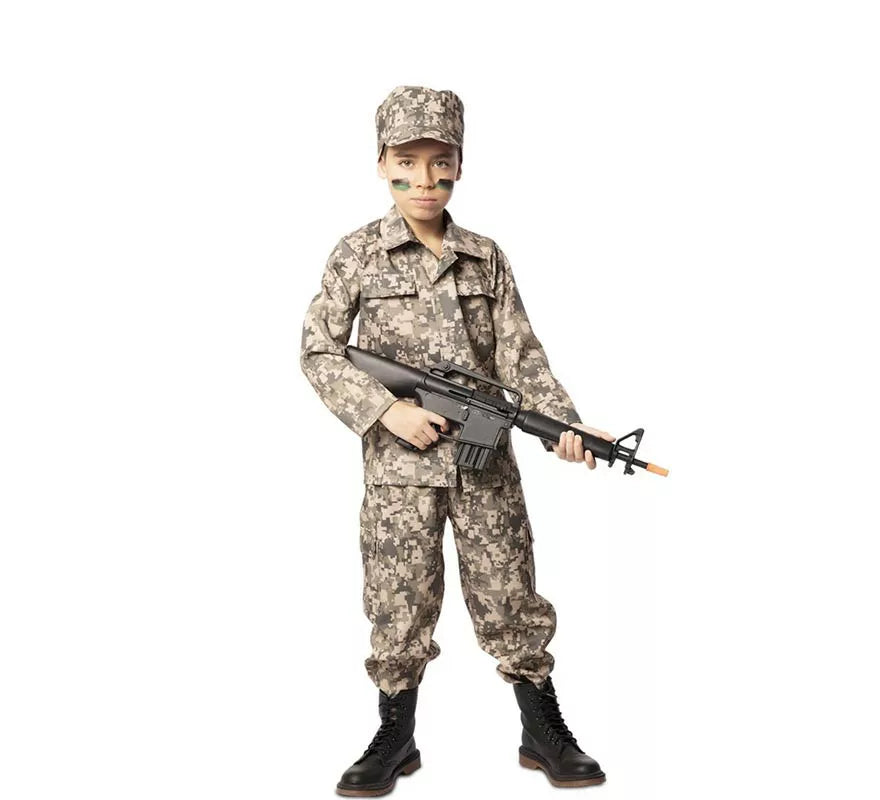 Translation missing: es.Disfraz de Militar para niños