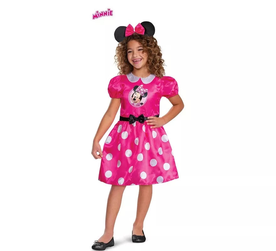 Translation missing: es.Disfraz de Minnie Mouse Basic para niña