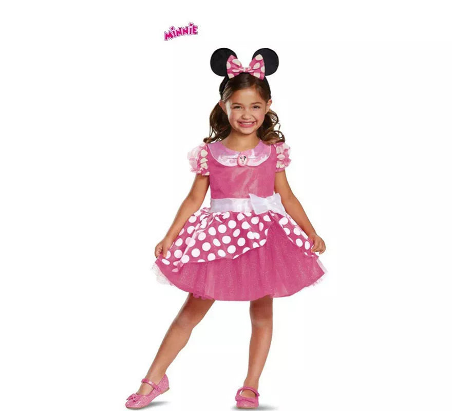 Translation missing: es.Disfraz de Minnie Mouse Deluxe de Disney para niña