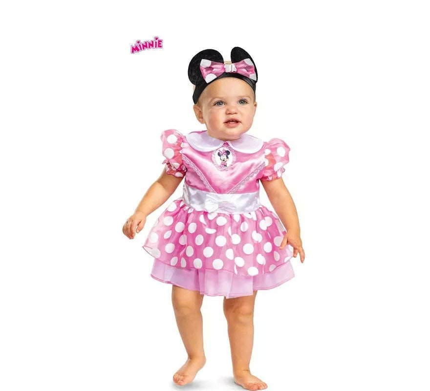 Disfraz de Minnie Mouse Disney clásico para bebé