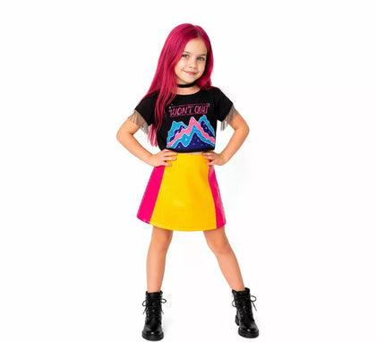 Disfraz de Cantante K-Pop poison classic para niña