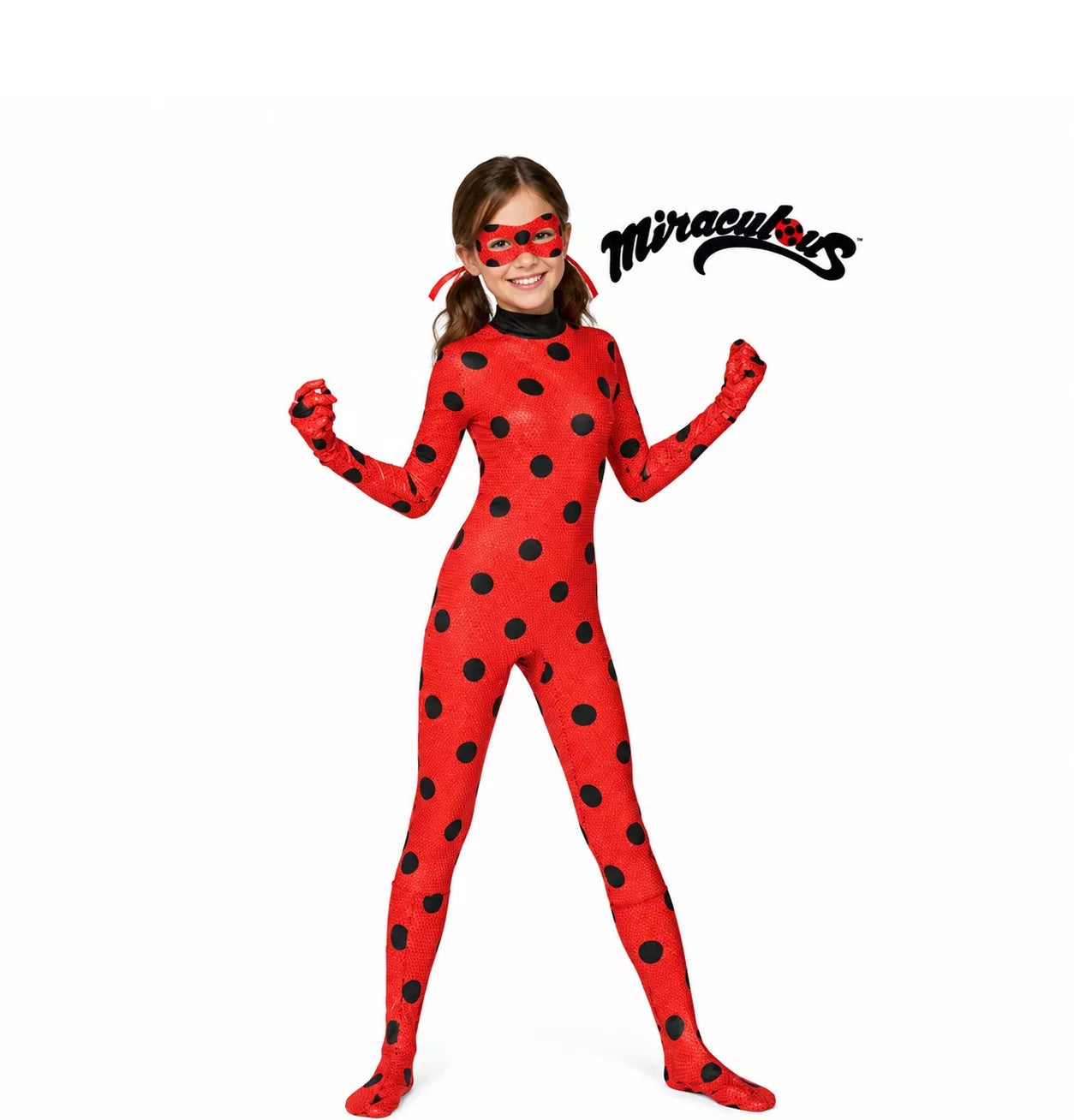 Translation missing: es.Disfraz de Miraculous Ladybug con peluca para mujer