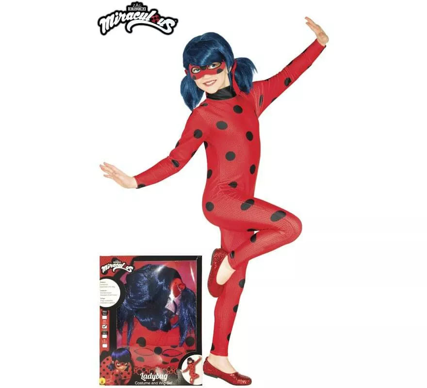 Translation missing: es.Disfraz de Miraculous Ladybug para niña