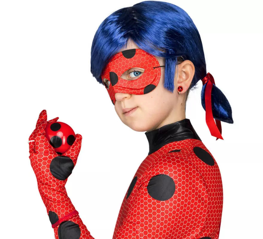 Disfraz de Miraculous Ladybug con peluca para niña