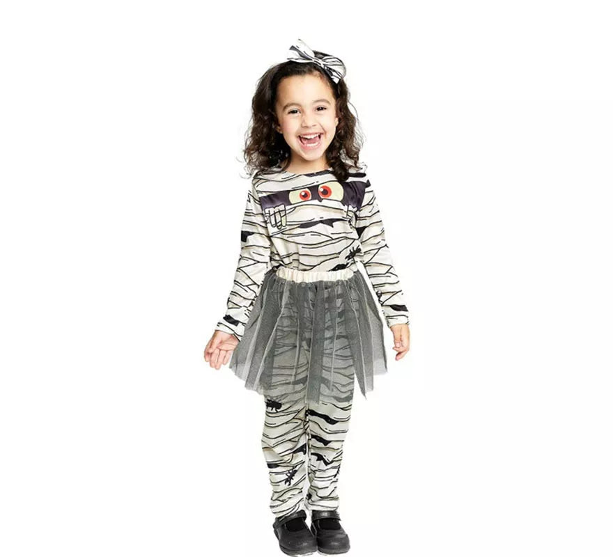 Translation missing: es.Disfraz de Momia con diadema y tutú para bebé y niña